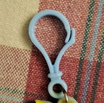 Rainbow Dash My Little Pony keychain used rubber