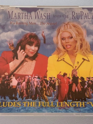 Martha Wash ft. Rupaul It's Raining Men The Sequel 6-trk CD single μεταχειρισμένο