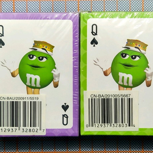 Rare vintage 2007 M&M's World NY playing cards set