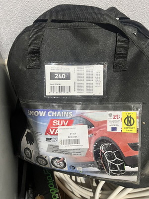 Snow Chains with Gift Gloves New