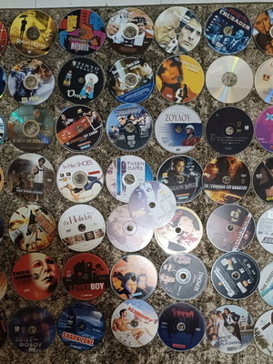 Ταινίες DVD μεταχειρισμένες, πακέτο 50, μεταγλωττισμένες, διάφορα είδη