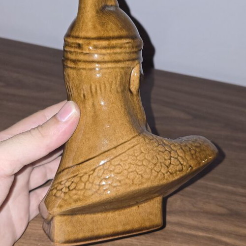 Vintage Ceramic Skanderbeg Bust like new