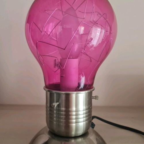 Table lamp with touch light and adjustable dimmer like new