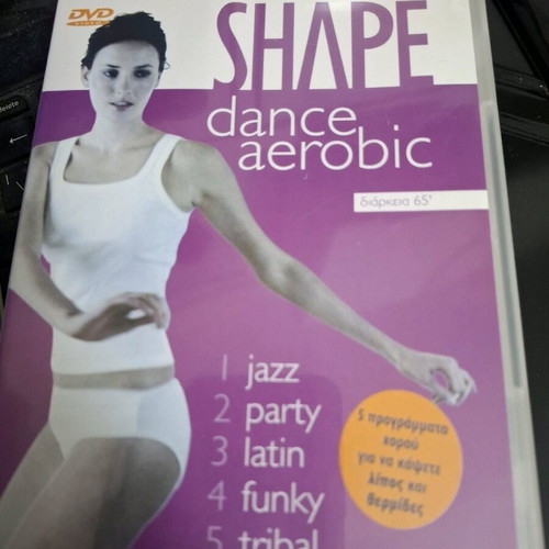 Fitness DVDs used, pack of 5
