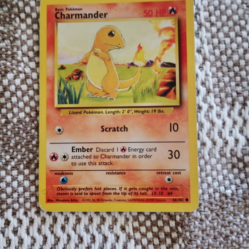 Charmander Pokemon card