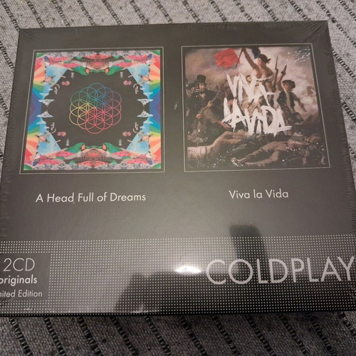 Coldplay A Head Full Of Dreams Viva La Vida 2CD boxset new