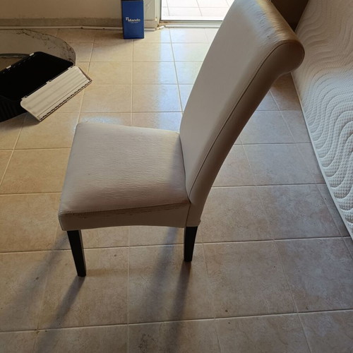 Living room chairs used, set of 6 pieces