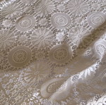 Vintage embroidered tablecloth like new