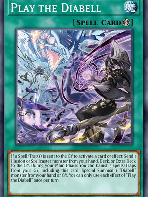 Play the Diabell Spell Card SUDA-EN056