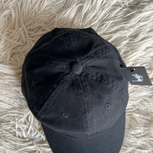 Stussy Stock Logo Cap new, black