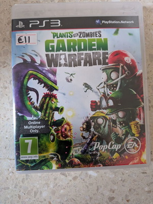 Plants vs Zombies Garden Warfare PS3 game used, tested