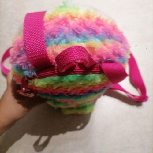 Owen 2018 TY plush owl backpack like new