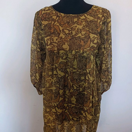 Vila dress with transparency and lining new, size M