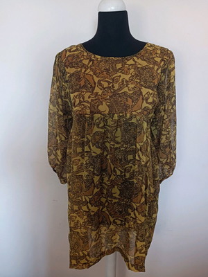 Vila dress with transparency and lining new, size M