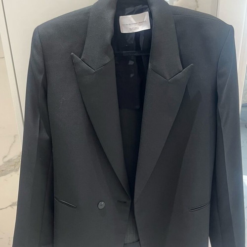 Black jacket Victoria Beckham x Mango new, small