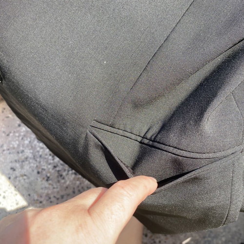 Zara black wool blazer like new, size XL 42 14