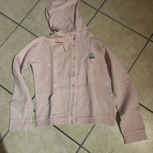 FCUK hooded cardigan used, pink, size S