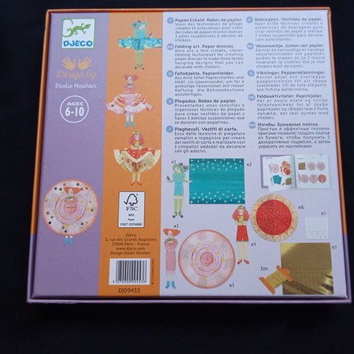 Papier Creatif Folding Art board game used