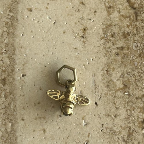 Pandora Charm Bee with Cubic Zirconia and Yellow Crystal, Like New