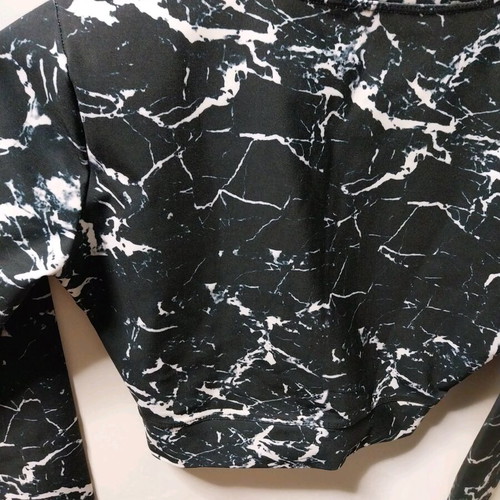 Sports Shirt size M with Marble Pattern new
