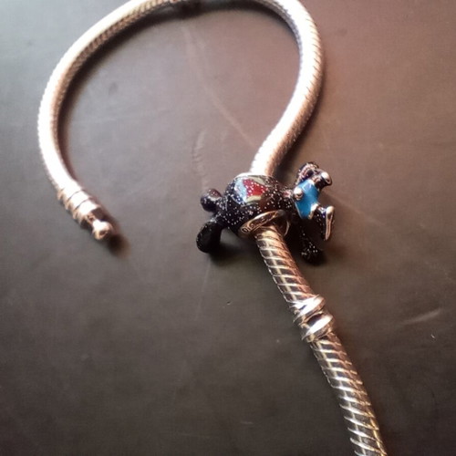 Pandora Mickey Mouse Charm like new, original silver