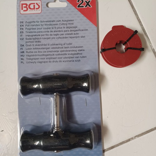 Car glass cutting tool set new