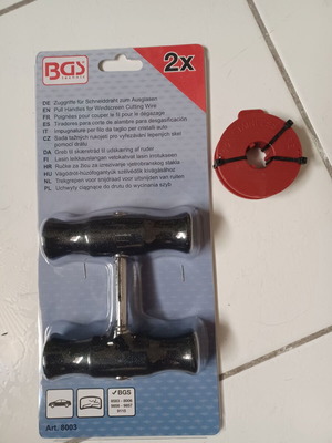 Car glass cutting tool set new