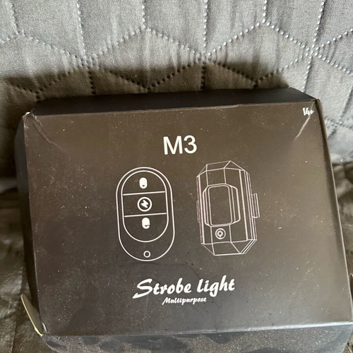 Strobe lights like new, multipurpose lights with remote control