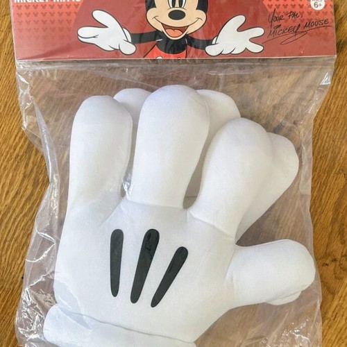 2 Large Children's Plush Gloves MICKEY/Disney Store
