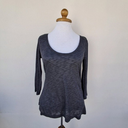 Stradivarius blouse dark gray like new, size M