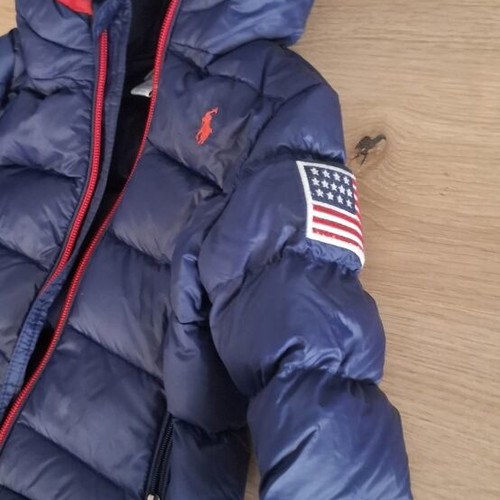 Polo Ralph Lauren baby puffer jacket 18 months, navy blue