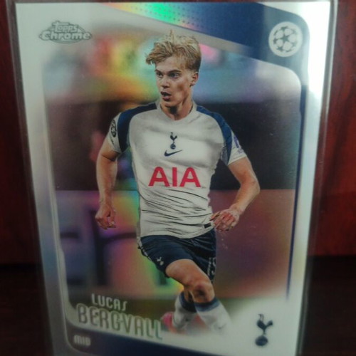 Lucas Bergvall Silver Topps Chrome card like new