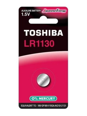 Toshiba LR1130 1.5V battery new