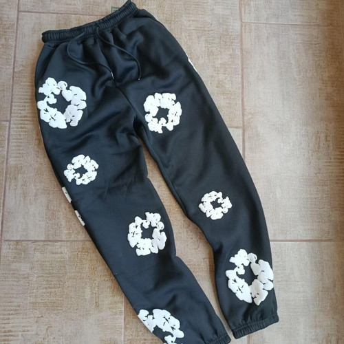 Denim Tears black hoodie set, size small