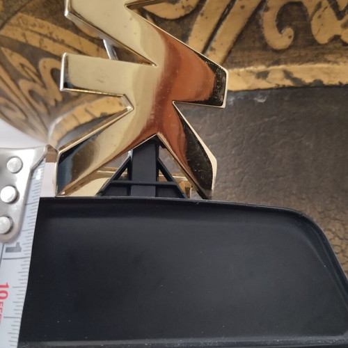 A-Cold-Wall belt used, brown and beige, size 100