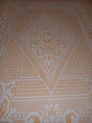 Figured blanket 2.40×1.90 m