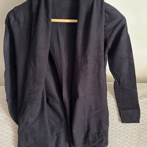 Zara knitted cardigan black like new, size S