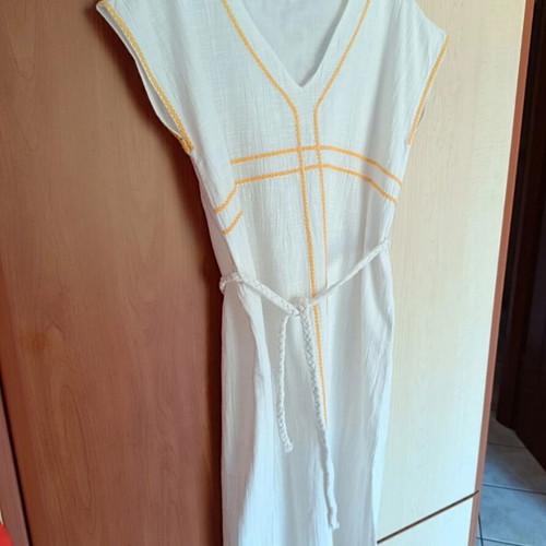 Vila white dress, size medium