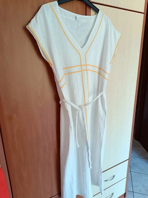 Vila white dress, size medium