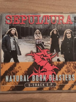 Sepultura Natural Born Blasters 5-Track E.P. CD like new, metal
