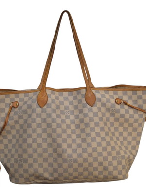 Louis Vuitton Damier Azur Neverfull GM shoulder bag