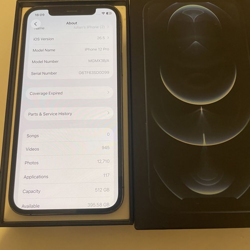 Apple iPhone 12 Pro 512GB smartphone