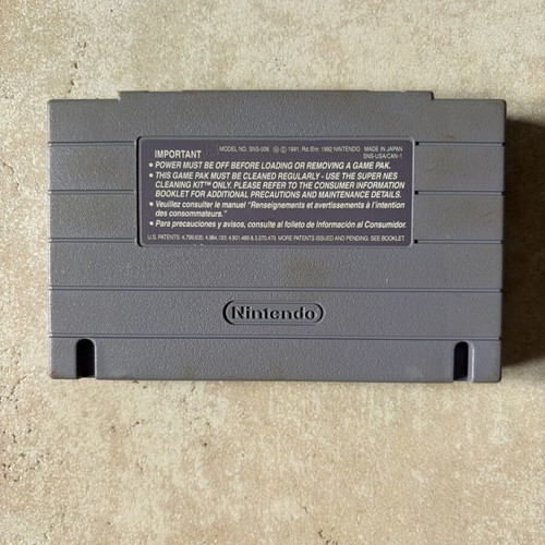 NBA Jam Super Nintendo SNES game, American