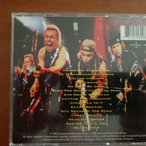 Scorpions Live Bites CD