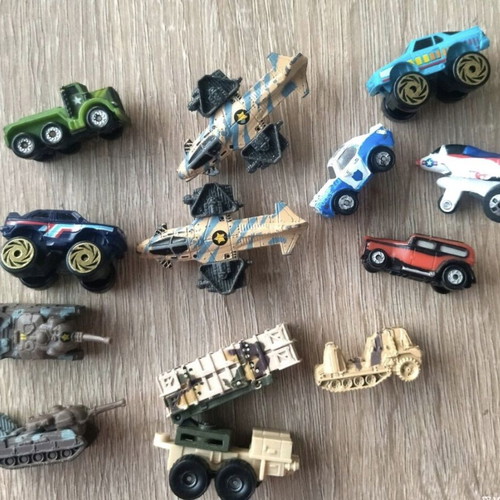 Kenner Micromachines and Microchamps used, set of 12 vehicles and planes