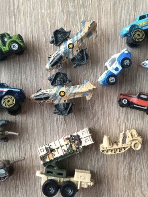 Kenner Micromachines και Microchamps μεταχειρισμένα, πακέτο 12 οχημάτων και αεροπλάνων