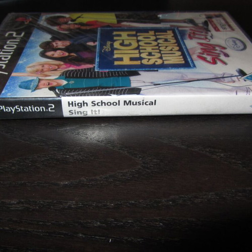 High School Musical Sing It Sony PS2 new sealed