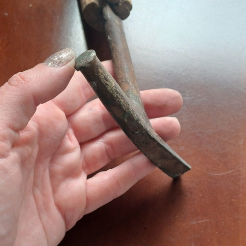 Antique cobbler hammer handmade used, size 24.5