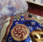 Satsuma handmade Chinese vase used