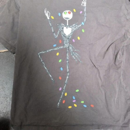 Tshirt Nightmare Before Christmas M like new, black, Primark